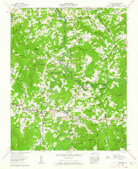 Micaville 1960 topographic map thumbnail