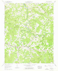 Micaville 1960 topographic map thumbnail