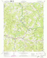 Micaville 1960 topographic map thumbnail