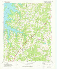 Middleburg 1970 topographic map thumbnail
