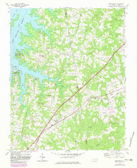Middleburg 1970 topographic map thumbnail