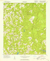 Millstone Lake 1949 topographic map thumbnail