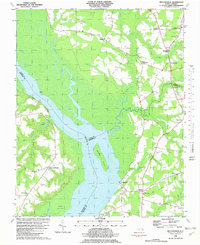 Mintonsville 1982 topographic map thumbnail