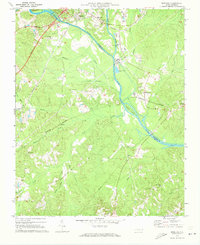 Moncure 1970 topographic map thumbnail
