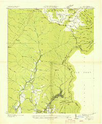 Montreat 1935 topographic map thumbnail