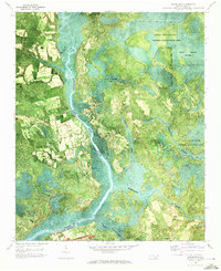 Mooretown 1970 topographic map thumbnail
