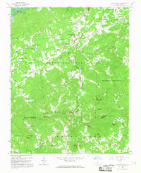 Moravian Falls 1966 topographic map thumbnail