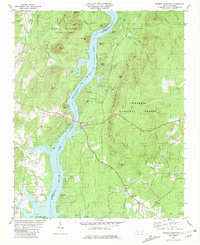 Morrow Mountain 1981 topographic map thumbnail
