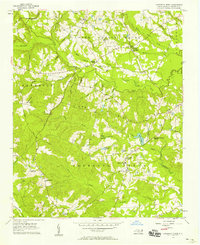 Anderson Creek 1956 topographic map thumbnail