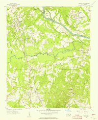 Ansonville 1956 topographic map thumbnail