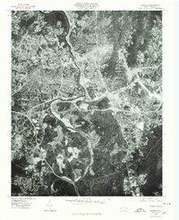 Asheville 1976 topographic map thumbnail