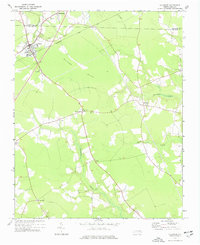 Aulander 1972 topographic map thumbnail