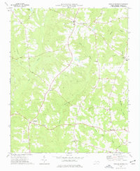 Aurelian Springs 1973 topographic map thumbnail