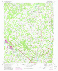 Bakers 1971 topographic map thumbnail