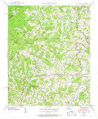 Bald Creek 1939 topographic map thumbnail