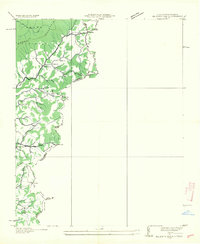 Baldwin Gap 1935 topographic map thumbnail