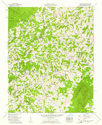 Baldwin Gap 1959 topographic map thumbnail