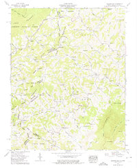 Baldwin Gap 1959 topographic map thumbnail