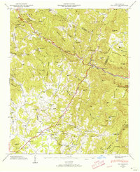 Bat Cave 1946 topographic map thumbnail