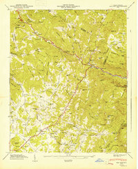 Bat Cave 1947 topographic map thumbnail