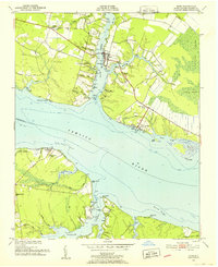 Bath 1951 topographic map thumbnail
