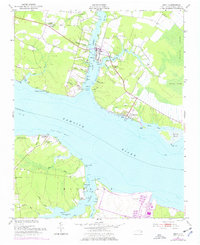 Bath 1951 topographic map thumbnail