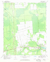 Bayboro 1968 topographic map thumbnail
