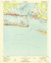 Beaufort 1951 topographic map preview