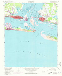 Beaufort 1949 topographic map preview