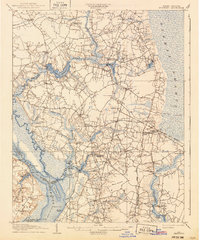 Beckford 1907 topographic map thumbnail