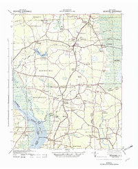 Beckford topographic map thumbnail