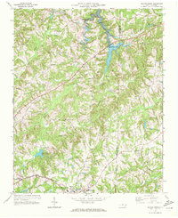 Belews Creek 1969 topographic map thumbnail