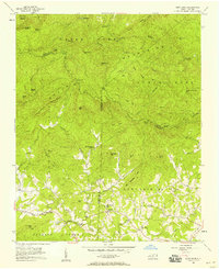 Benn Knob 1956 topographic map thumbnail