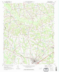 Benson 1973 topographic map thumbnail