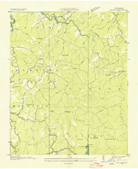 Big Ridge 1935 topographic map thumbnail