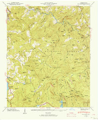 Big Ridge 1946 topographic map thumbnail
