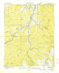 Black Brothers 1935 topographic map thumbnail