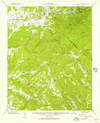 Black Mountain 1941 topographic map thumbnail