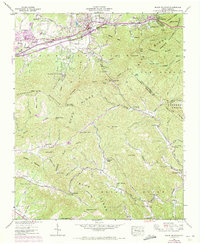 Black Mountain 1941 topographic map thumbnail
