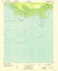 Bluff Point 1951 topographic map preview
