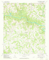 Boiling Springs South 1971 topographic map thumbnail