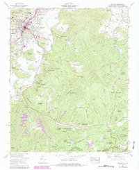 Brevard 1965 topographic map thumbnail