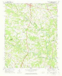 Brooks Crossroads 1970 topographic map thumbnail