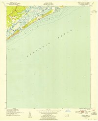 Browns Inlet 1952 topographic map thumbnail