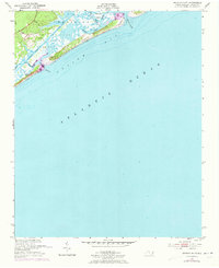 Browns Inlet 1952 topographic map thumbnail