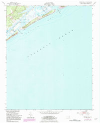 Browns Inlet 1952 topographic map thumbnail
