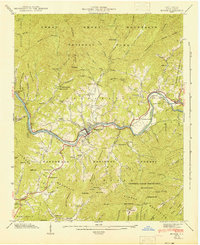 Bryson topographic map thumbnail