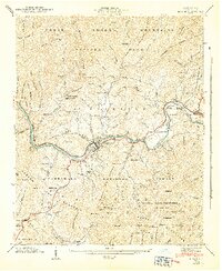 Bryson 1941 topographic map thumbnail