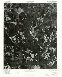Mount Gilead East 1976 topographic map thumbnail