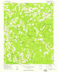 Murchisontown 1957 topographic map thumbnail